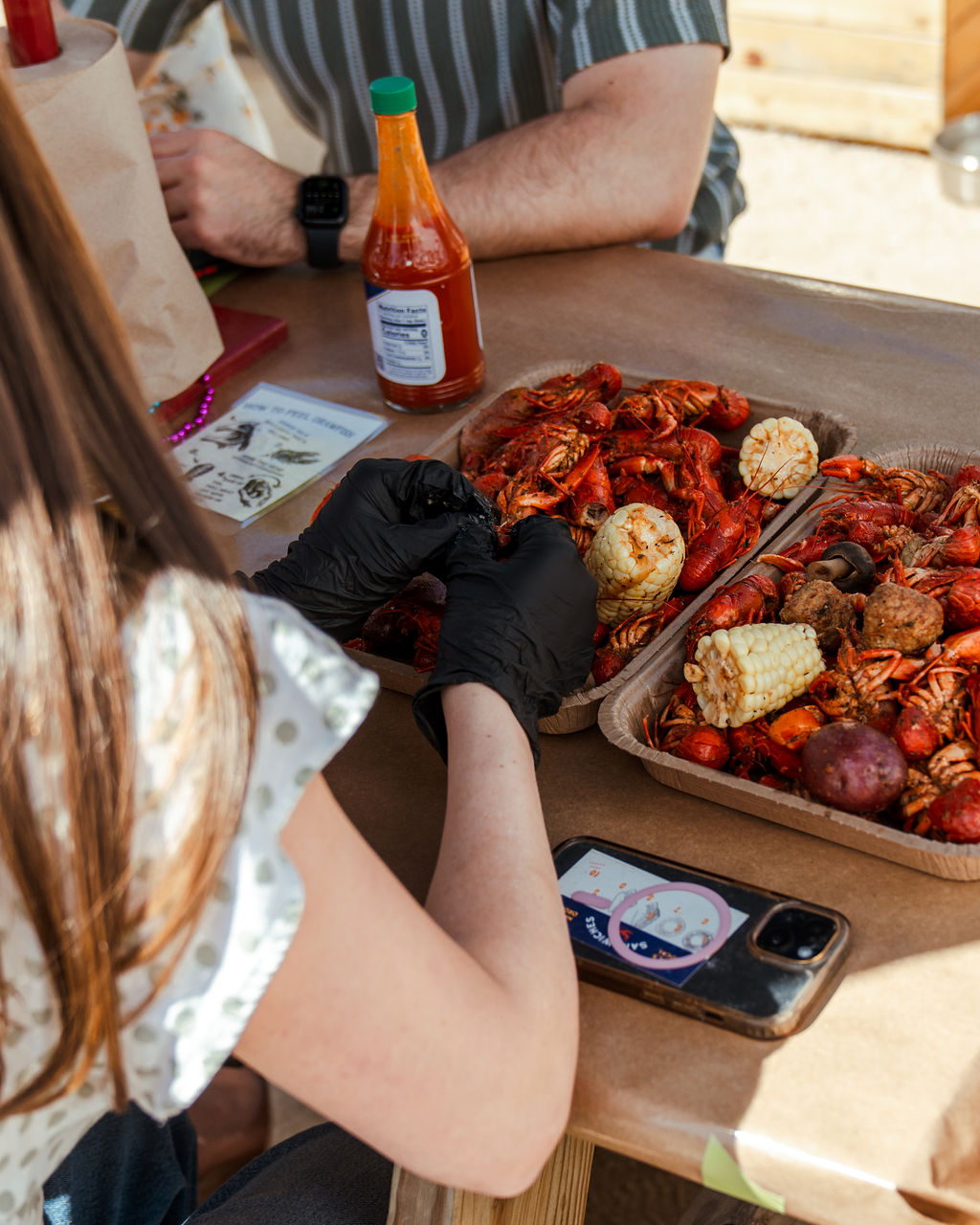Humble Sea Brewing Pacifica crawfish boil — Second Line Pleasure Club